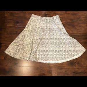 Cynthia Rowley Patterned Swingy Skirt - Pockets!